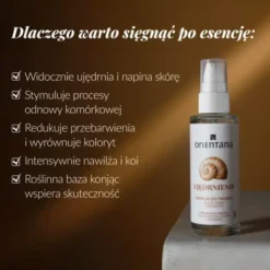 Orientana, esencja do twarzy ze śluzem ślimaka, 50 ml
