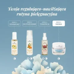 Orientana Hydro-Nawilżenie, maseczka łagodząca niedoskonałości, 50 ml