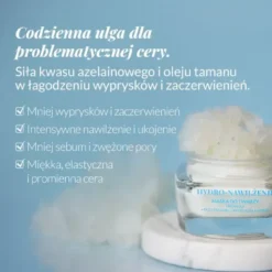 Orientana Hydro-Nawilżenie, maseczka łagodząca niedoskonałości, 50 ml