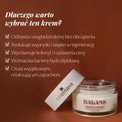 Orientana, krem do twarzy na dzień i na noc, drzewo sandałowe i kurkuma, 50 ml