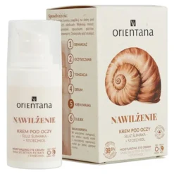 Orientana, naturalny krem pod oczy ze śluzem ślimaka, 15 ml