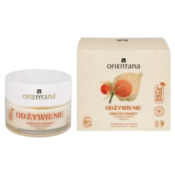 Orientana, odżywczy krem do twarzy, Ashwagandha i Papaja, 40 ml