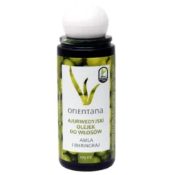 Orientana, olejek ajurwedyjski do włosów, amla i bhringraj, 105 ml