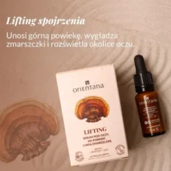 Orientana Reishi, serum ujędrniające pod oczy i na powieki, 15ml
