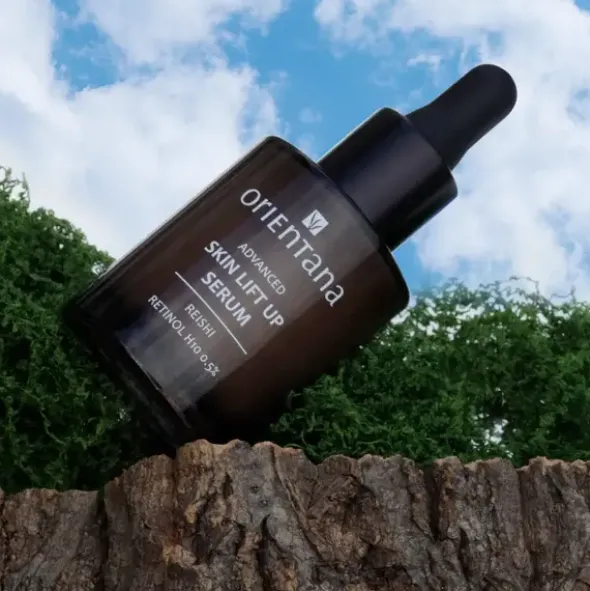 Orientana, serum ujędrniające na noc, reishi i 0,5% retinol H10, 30 ml