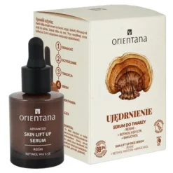 Orientana, serum ujędrniające na noc, reishi i 0,5% retinol H10, 30 ml