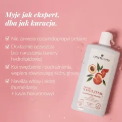 Orientana Trycho Nawilżenie, szampon nawilżający, 200 ml