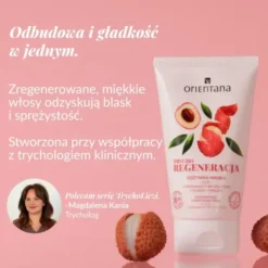 Orientana Trycho Regeneracja, regenerująca odżywka-maska do włosów, 125 ml