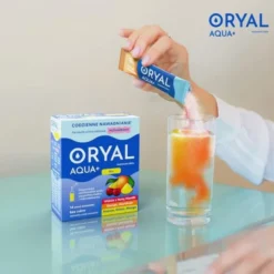 Oryal Aqua+, saszetki z proszkiem, mix smaków, 14 szt.