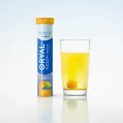 Oryal Fizzzy+ Senior, tabletki musujące, smak pomarańcza - baergamotka, 20 szt.