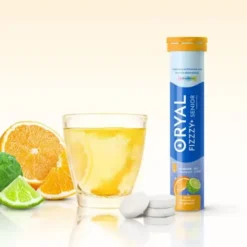 Oryal Fizzzy+ Senior, tabletki musujące, smak pomarańcza - baergamotka, 20 szt.
