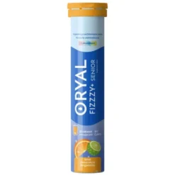 Oryal Fizzzy+ Senior, tabletki musujące, smak pomarańcza - baergamotka, 20 szt.