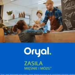 Oryal, tabletki musujące, smak limonkowo-cytrynowy, 20 szt.