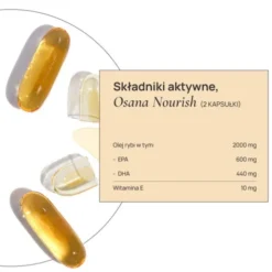 Osana Nourish, kapsułki miękkie, 60 szt.