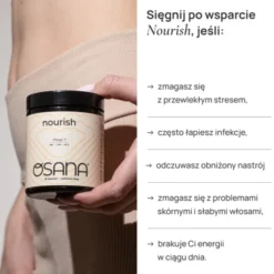 Osana Nourish, kapsułki miękkie, 60 szt.