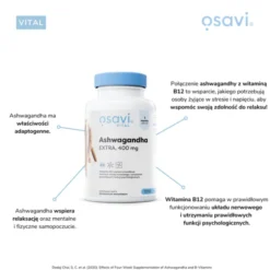 Osavi Ashwagandha Extra 400 mg, kapsułki twarde, 60 szt.
