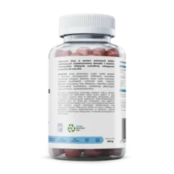 Osavi Ashwagandha, 375 mg, żelki o smaku wiśniowym, 90 szt.