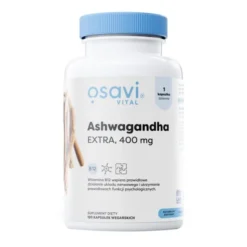Osavi Ashwagandha, 400 mg, kapsułki twarde, 120 szt.