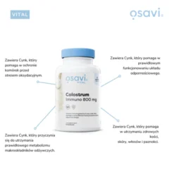 Osavi Colostrum Immuno 800 mg, kapsułki twarde, 120 szt.