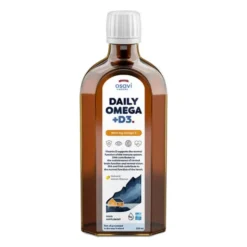 Osavi Daily Omega 1600 mg Omega 3 + D3, cytrynowy, płyn, 250 ml