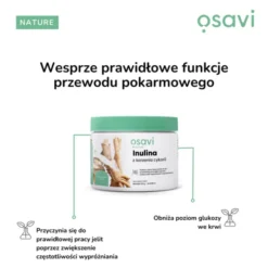 Osavi Inulina z korzenia cykorii, proszek, 270 g