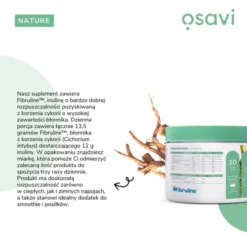Osavi Inulina z korzenia cykorii, proszek, 270 g