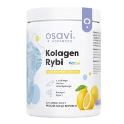 Osavi Kolagen Rybi, proszek, naturalny aromat cytrynowy, 360 g