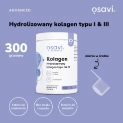 Osavi Kolagen Typu I i III, proszek, 300 g