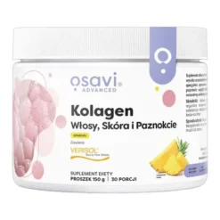 Osavi Kolagen Włosy, Skóra i Paznokcie, proszek, smak ananasowy, 150 g