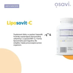 Osavi Liposomalna witamina C 1000 mg, kapsułki twarde, 120 szt.