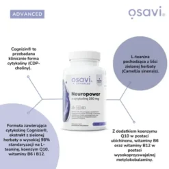Osavi Neuropower z Cytykoliną 250 mg, kapsułki, 30 szt.