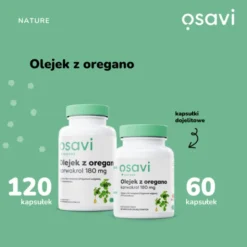 Osavi Olejek z oregano, kapsułki miękkie,60 szt.