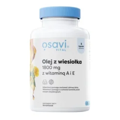 Osavi Olej z wiesiołka 1800mg z witaminą A i E, kapsułki, 120 szt.