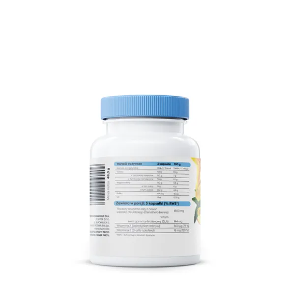 Osavi Olej z wiesiołka 1800 mg z witaminą A i E, kapsułki, 60 szt.