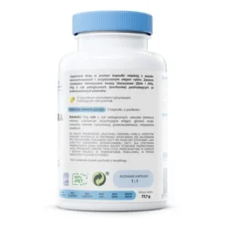 Osavi, Omega-3 Extra 1300 mg, smak cytrynowy, kapsułki miękkie, 120 szt.