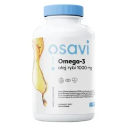 Osavi Omega-3 olej rybi 1000 mg, kapsułki, smak cytrynowy, 180 szt.