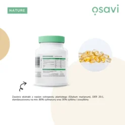 Osavi Ostropest plamisty, sylimaryna 100 mg, kapsułki,60 szt.