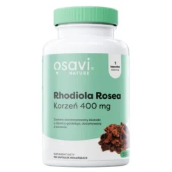 Osavi Rhodiola Rosea Korzeń 400 mg, kapsułki, 120 szt.