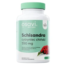 Osavi Schisandra cytryniec chiński 550 mg, kapsułki, 60 szt.