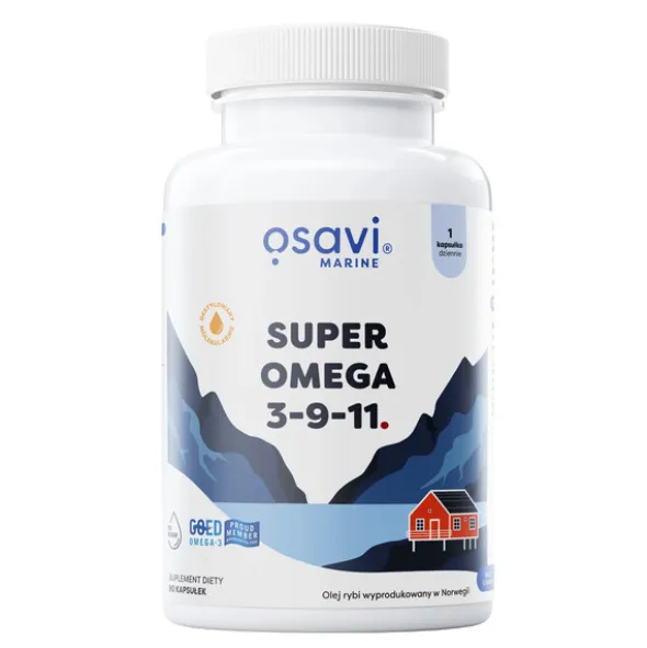 Osavi Super Omega 3-9-11, kapsułki, 90 szt.
