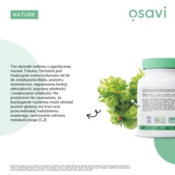 Osavi Tribulus Terrestris - saponiny 200 mg, kapsułki twarde, 90szt.