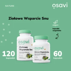Osavi Ziołowe Wsparcie Snu, kapsułki, 120 szt.