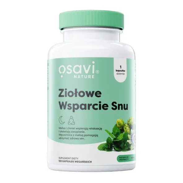 Osavi Ziołowe Wsparcie Snu, kapsułki, 120 szt.