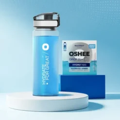 Oshee Drop In Hydrotabs Electrolytes + Vitamins, tabletki musujące, smal wieloowocowy, 8 szt.