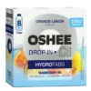 Oshee Drop In Hydrotabs Magnesium + B6, tabletki musujące, smak pomarańcza / cytryna, 8 szt.