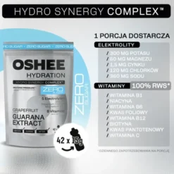 Oshee Iso Hydration Powder Grapefruit, proszek, 630 g