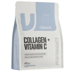 OstroVit Kolagen + Witamina C, proszek, smak naturalny, 400 g