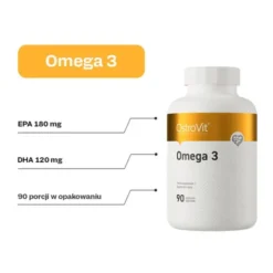OstroVit Omega 3, kapsułki miękkie, 90 szt.