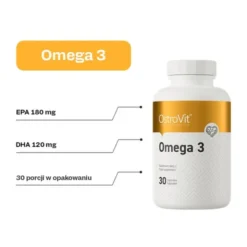 OstroVit Omega 3, kapsułki miękkie, 30 szt.