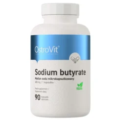 OstroVit Sodium Butyrate Maślan sodu mikrokapsułkowany, kapsułki, 90 szt.
